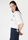 thumb-Afficher les détails de T-shirt À Manches Courtes Blanc Regular Fit Imprimé Femme