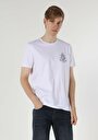 thumb-Afficher les détails de T-shirt À Manches Courtes Blanc Regular Fit Imprimé Homme