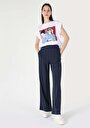 thumb-Afficher les détails de T-shirt À Manches Courtes Blanc Comfort Fit  Femme