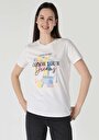 thumb-Afficher les détails de T-shirt À Manches Courtes Blanc Regular Fit  Femme
