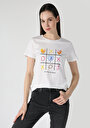 thumb-Afficher les détails de T-shirt À Manches Courtes Blanc Regular Fit  Femme