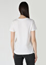 thumb-Afficher les détails de T-shirt À Manches Courtes Blanc Regular Fit  Femme