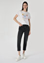 thumb-Afficher les détails de T-shirt À Manches Courtes Blanc Regular Fit  Femme