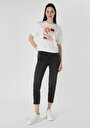 thumb-Afficher les détails de T-shirt À Manches Courtes Blanc Regular Fit  Femme
