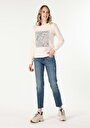 thumb-Afficher les détails de Pull-over Ecru Regular Fit  Femme