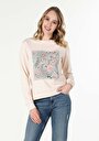 thumb-Afficher les détails de Pull-over Ecru Regular Fit  Femme