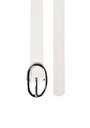 thumb-Afficher les détails de Ceinture Blanc Modern Fit Femme
