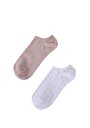 thumb-Afficher les détails de Chaussettes Multicolou Modern Fit Femme