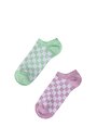 thumb-Afficher les détails de Chaussettes Multicolou Modern Fit Femme