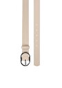 thumb-Afficher les détails de Ceinture Beige Modern Fit Femme