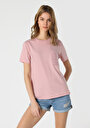 thumb-Afficher les détails de T-shirt À Manches Courtes Rose Regular Fit  Femme