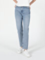 thumb-Afficher les détails de 893 Julia Pantalon Denim Tapered Leg  En  Boyfriend Fit Femme