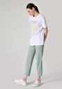 thumb-Afficher les détails de T-shirt À Manches Courtes Blanc Comfort Fit  Femme