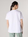 thumb-Afficher les détails de T-shirt À Manches Courtes Blanc Comfort Fit  Femme