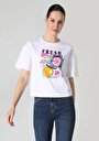 thumb-Afficher les détails de T-shirt À Manches Courtes Blanc Regular Fit  Femme