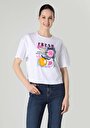 thumb-Afficher les détails de T-shirt À Manches Courtes Blanc Regular Fit  Femme