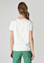 thumb-Afficher les détails de T-shirt À Manches Courtes Blanc Regular Fit  Femme