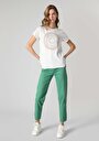thumb-Afficher les détails de T-shirt À Manches Courtes Blanc Regular Fit  Femme