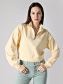 thumb-Afficher les détails de Pull-over Jaune Regular Fit  Femme