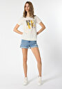 thumb-Afficher les détails de T-shirt À Manches Courtes Blanc Regular Fit  Femme
