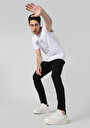 thumb-Afficher les détails de T-shirt À Manches Courtes Blanc Regular Fit Imprimé Homme