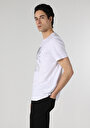 thumb-Afficher les détails de T-shirt À Manches Courtes Blanc Regular Fit Imprimé Homme