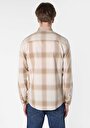 thumb-Afficher les détails de Chemise À Manches Longues Beige Regular Fit   Homme