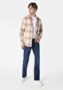 thumb-Afficher les détails de Chemise À Manches Longues Beige Regular Fit   Homme
