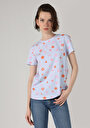 thumb-Afficher les détails de T-shirt À Manches Courtes Multicolou Regular Fit  Femme