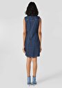 thumb-Afficher les détails de Robe Bleu Slim Fit    Femme