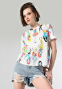 thumb-Afficher les détails de T-shirt À Manches Courtes Blanc Regular Fit  Femme