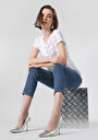 thumb-Afficher les détails de T-shirt À Manches Courtes Blanc Regular Fit  Femme