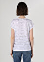 thumb-Afficher les détails de T-shirt À Manches Courtes Blanc Regular Fit  Femme