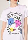 thumb-Afficher les détails de T-shirt À Manches Courtes Blanc Regular Fit  Femme