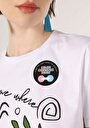 thumb-Afficher les détails de T-shirt À Manches Courtes Blanc Regular Fit  Femme