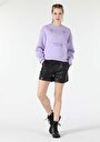thumb-Afficher les détails de Pull-over Violet Regular Fit  Femme