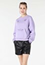 thumb-Afficher les détails de Pull-over Violet Regular Fit  Femme