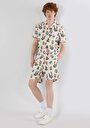 thumb-Afficher les détails de Short Multicolou Regular Fit Homme