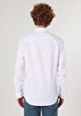 thumb-Afficher les détails de Chemise À Manches Longues Blanc Slim Fit   Homme