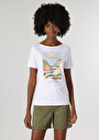 thumb-Afficher les détails de T-shirt À Manches Courtes Blanc Regular Fit  Femme