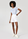 thumb-Afficher les détails de T-shirt À Manches Courtes Bleu Regular Fit  Femme