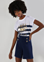 thumb-Afficher les détails de T-shirt À Manches Courtes Blanc Regular Fit  Femme