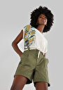 thumb-Afficher les détails de T-shirt À Manches Courtes Blanc Regular Fit  Femme