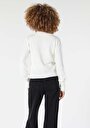 thumb-Afficher les détails de Cardigan Tricot Blanc Regular Fit Femme