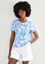 thumb-Afficher les détails de T-shirt À Manches Courtes Multicolou Regular Fit  Femme