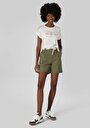 thumb-Afficher les détails de T-shirt À Manches Courtes Blanc Regular Fit  Femme