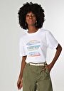 thumb-Afficher les détails de T-shirt À Manches Courtes Blanc Regular Fit  Femme