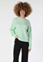 thumb-Afficher les détails de Pull Vert Comfort Fit   Femme