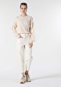 thumb-Afficher les détails de Pull Ecru Comfort Fit   Femme