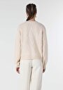 thumb-Afficher les détails de Pull Ecru Comfort Fit   Femme